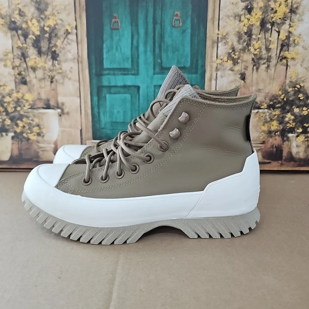 Converse CTAS Lugged 2.0 CC Leather Waterproof Boot BROWN A04634C Women 9 Men 7